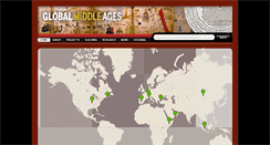 Desktop Screenshot of globalmiddleages.org