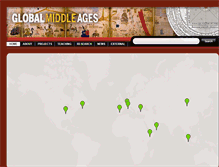 Tablet Screenshot of globalmiddleages.org